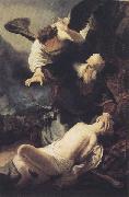 REMBRANDT Harmenszoon van Rijn Abraham's Sacrifice (mk33) Germany oil painting reproduction